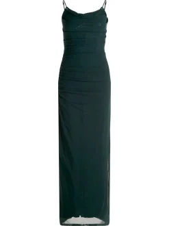 Vera Mont Damen Abendkleid in tanne