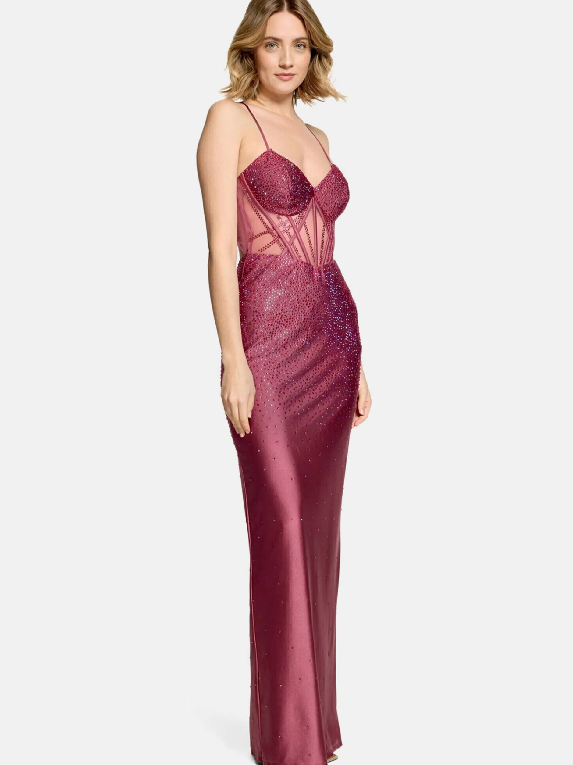 Vera Mont Damen Abendkleid in pink