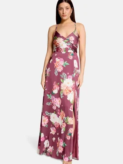 Vera Mont Damen Abendkleid in mehrfarbig