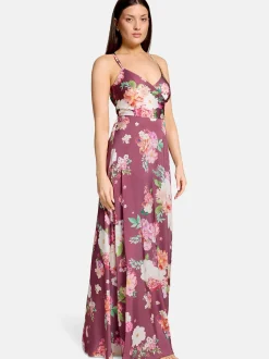 Vera Mont Damen Abendkleid in mehrfarbig