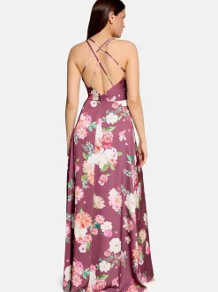 Vera Mont Damen Abendkleid in mehrfarbig