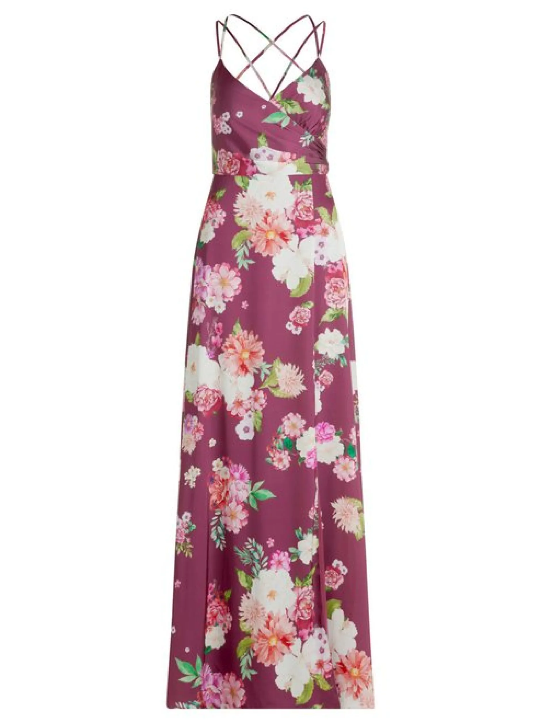 Vera Mont Damen Abendkleid in mehrfarbig