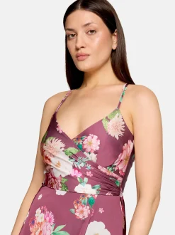 Vera Mont Damen Abendkleid in mehrfarbig