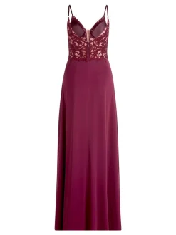 Vera Mont Damen Abendkleid in bordeaux