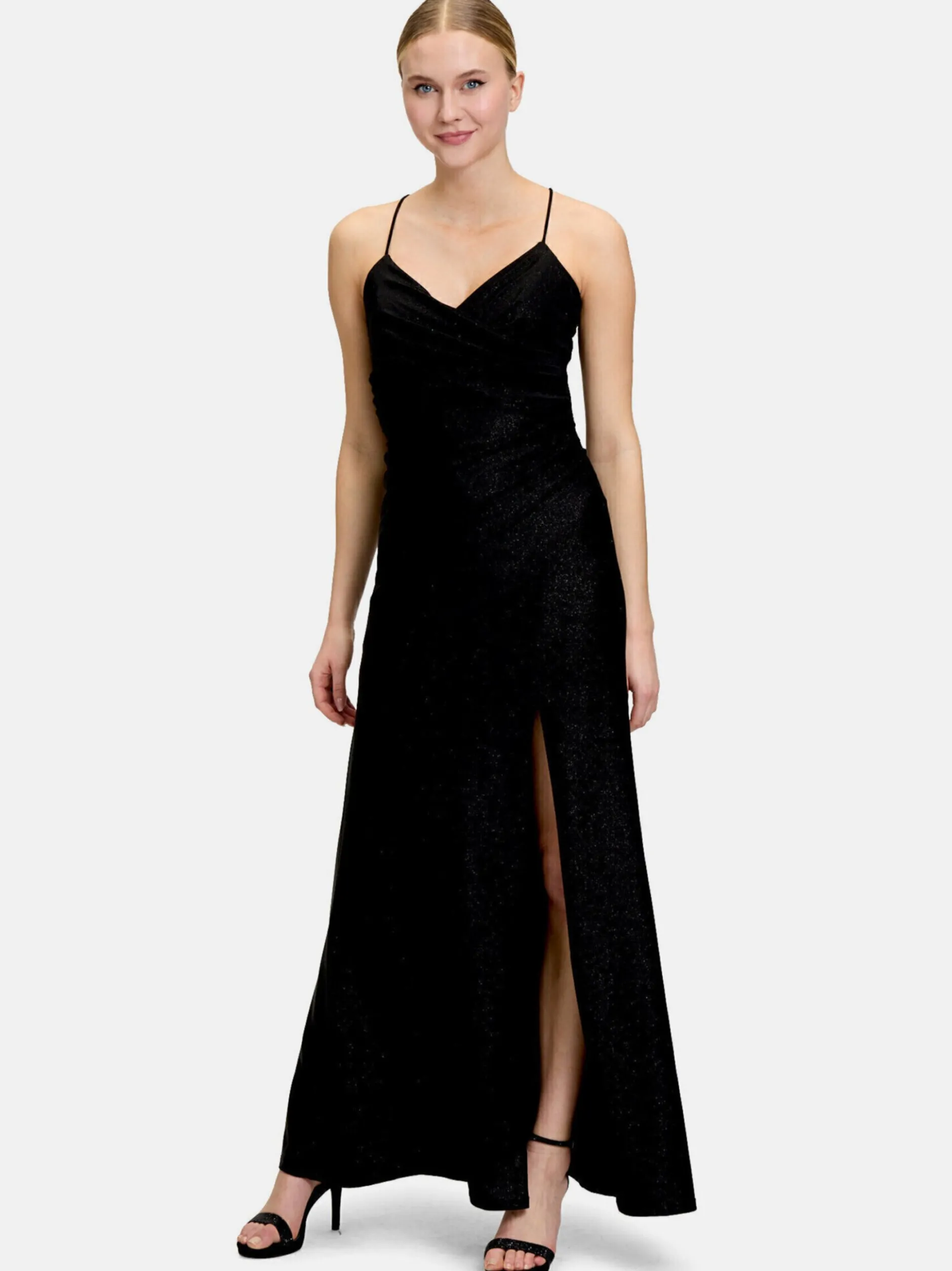 Vera Mont Damen Abendkleid in schwarz
