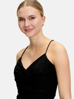 Vera Mont Damen Abendkleid in schwarz