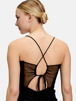 Vera Mont Damen Abendkleid in schwarz
