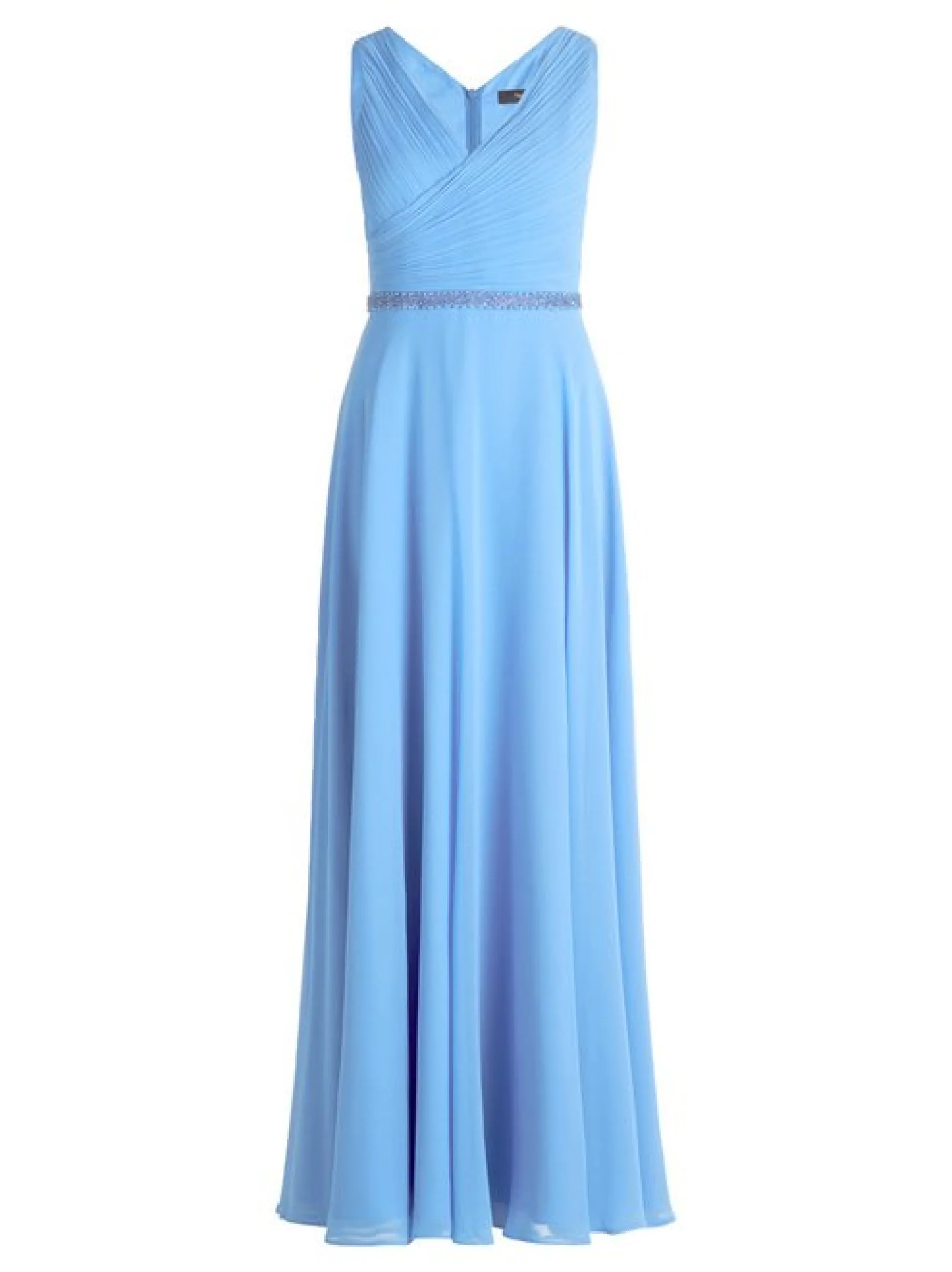 Vera Mont Damen Abendkleid in hellblau blau