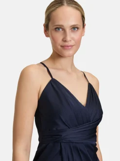 Vera Mont Damen Abendkleid in marine blau