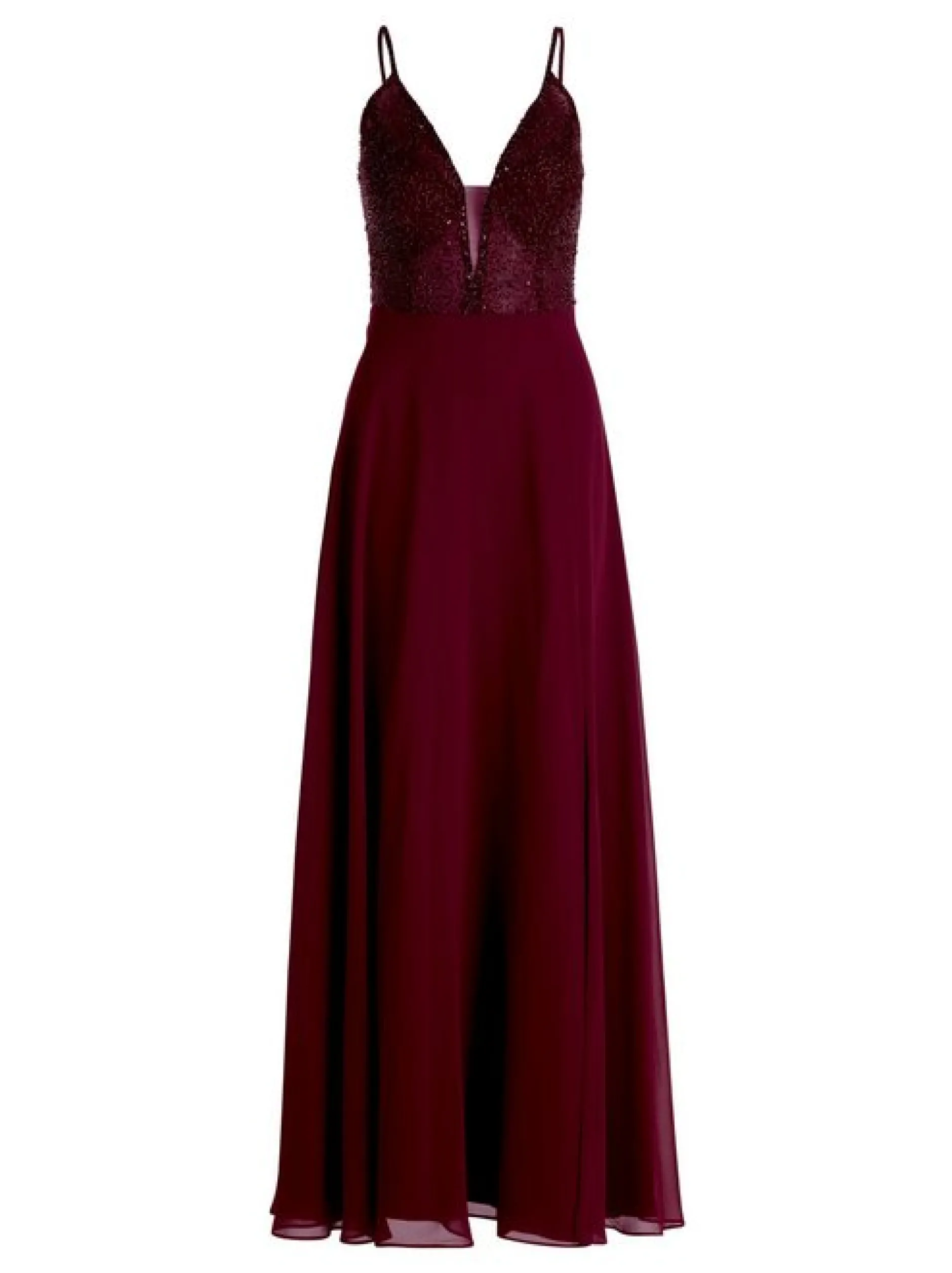 Vera Mont Damen Abendkleid in bordeaux