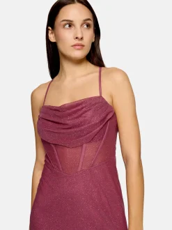Vera Mont Damen Abendkleid in himbeer pink