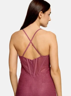 Vera Mont Damen Abendkleid in himbeer pink