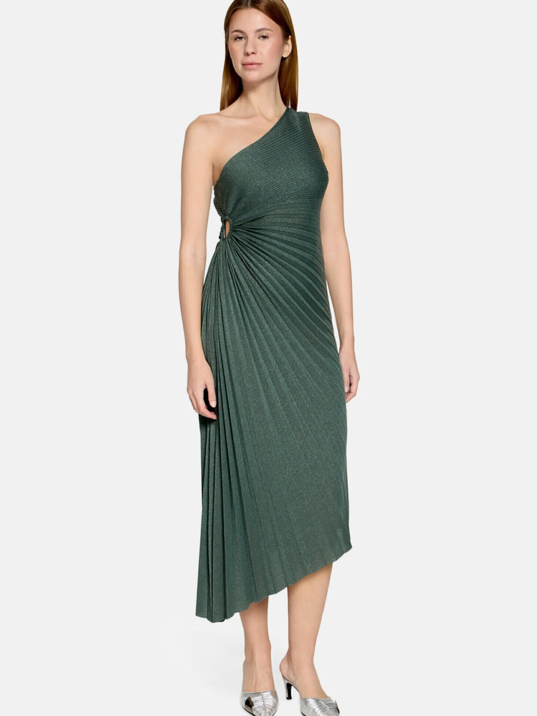 Vera Mont Damen Abendkleid in schilf