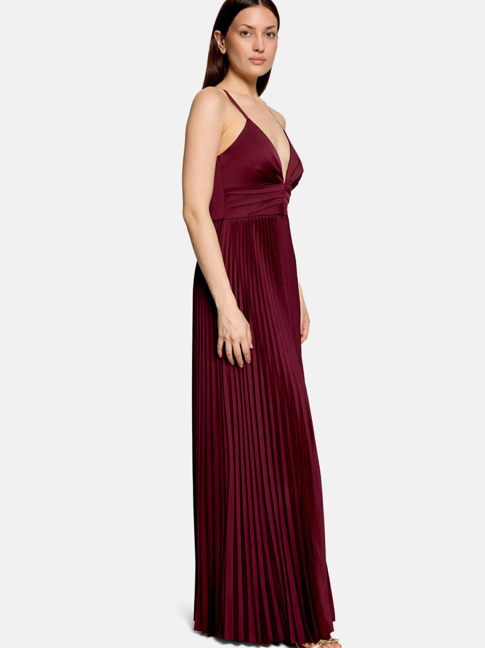 Vera Mont Damen Abendkleid in bordeaux
