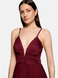 Vera Mont Damen Abendkleid in bordeaux