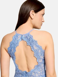 Vera Mont Damen Abendkleid in hellblau
