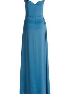 Vera Mont Damen Abendkleid in blau