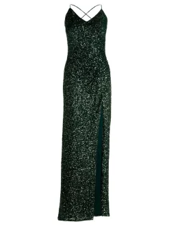 Vera Mont Damen Abendkleid in grün