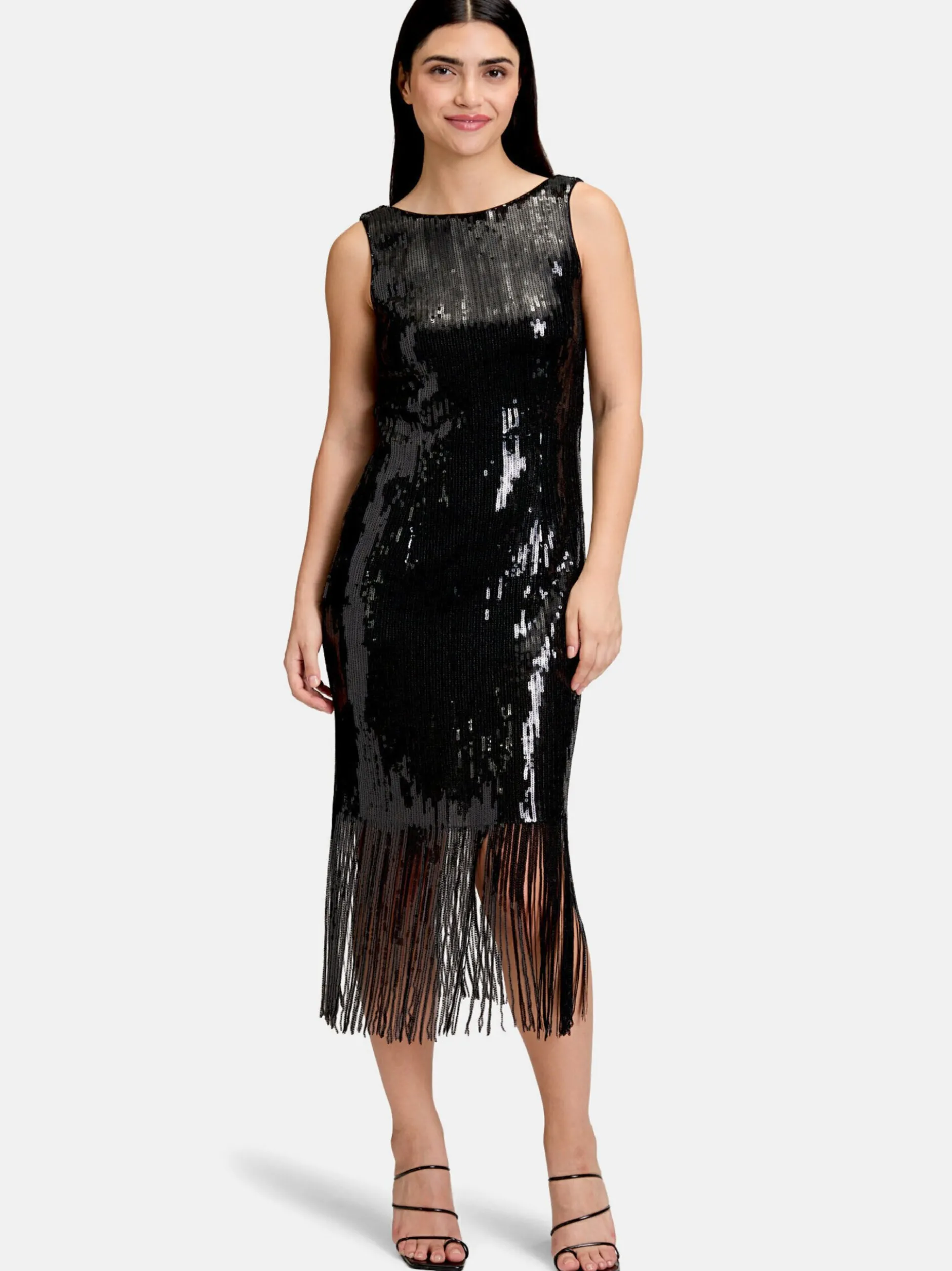 Vera Mont Damen Abendkleid in schwarz