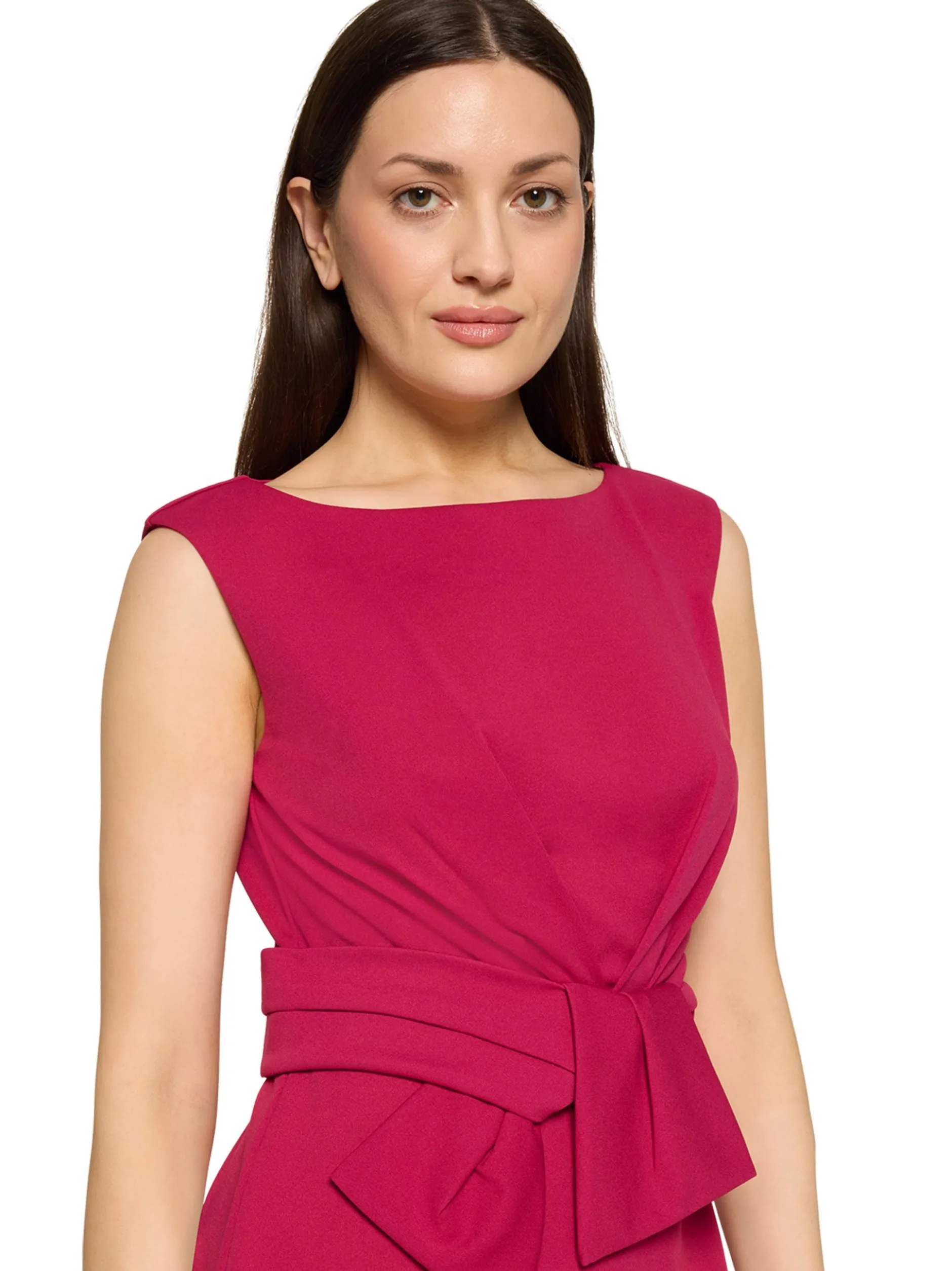 Vera Mont Damen Abendkleid in himbeer - Ärmel: ohne Arm