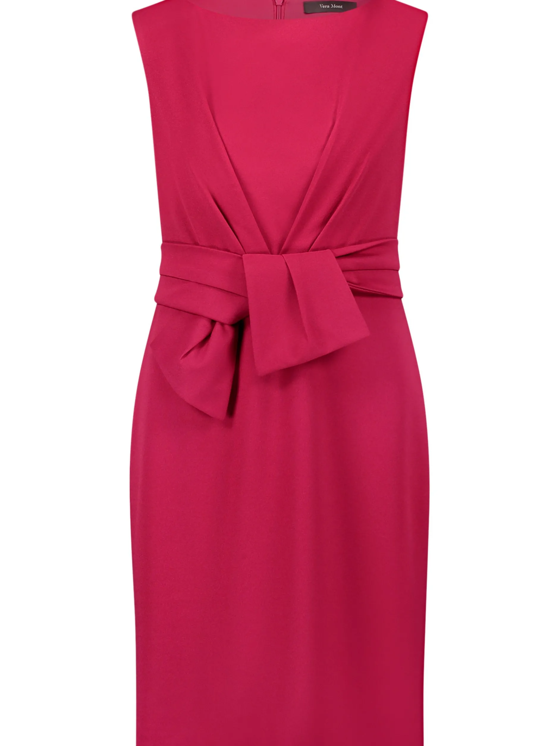 Vera Mont Damen Abendkleid in himbeer - Ärmel: ohne Arm