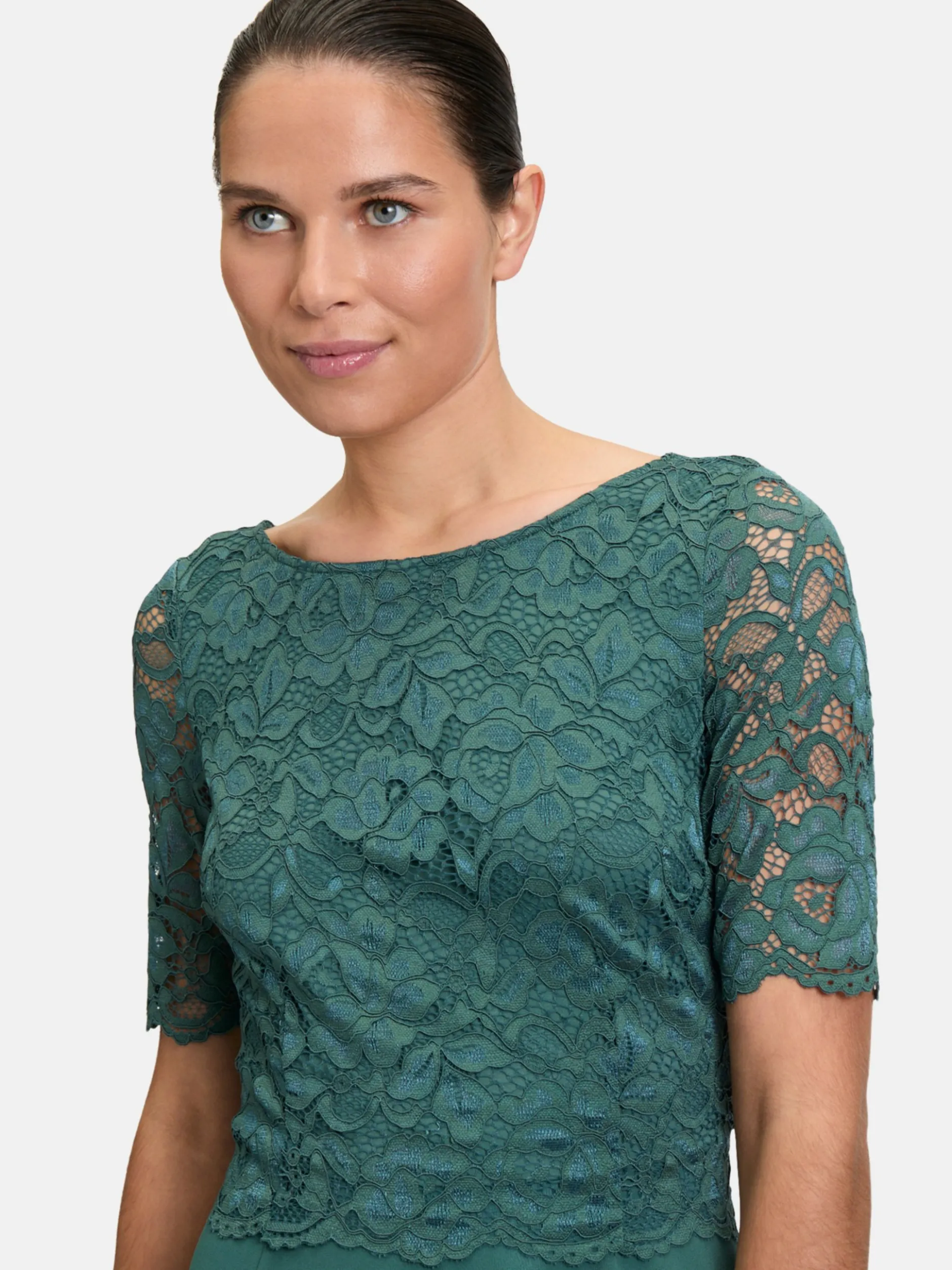 Vera Mont Damen Abendkleid in smaragd