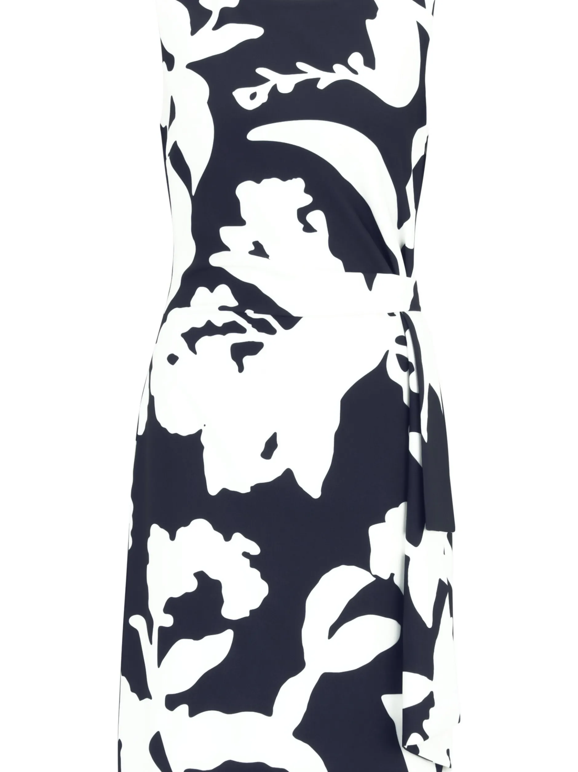 Vera Mont Damen Abendkleid in marine ecru - Länge: midi