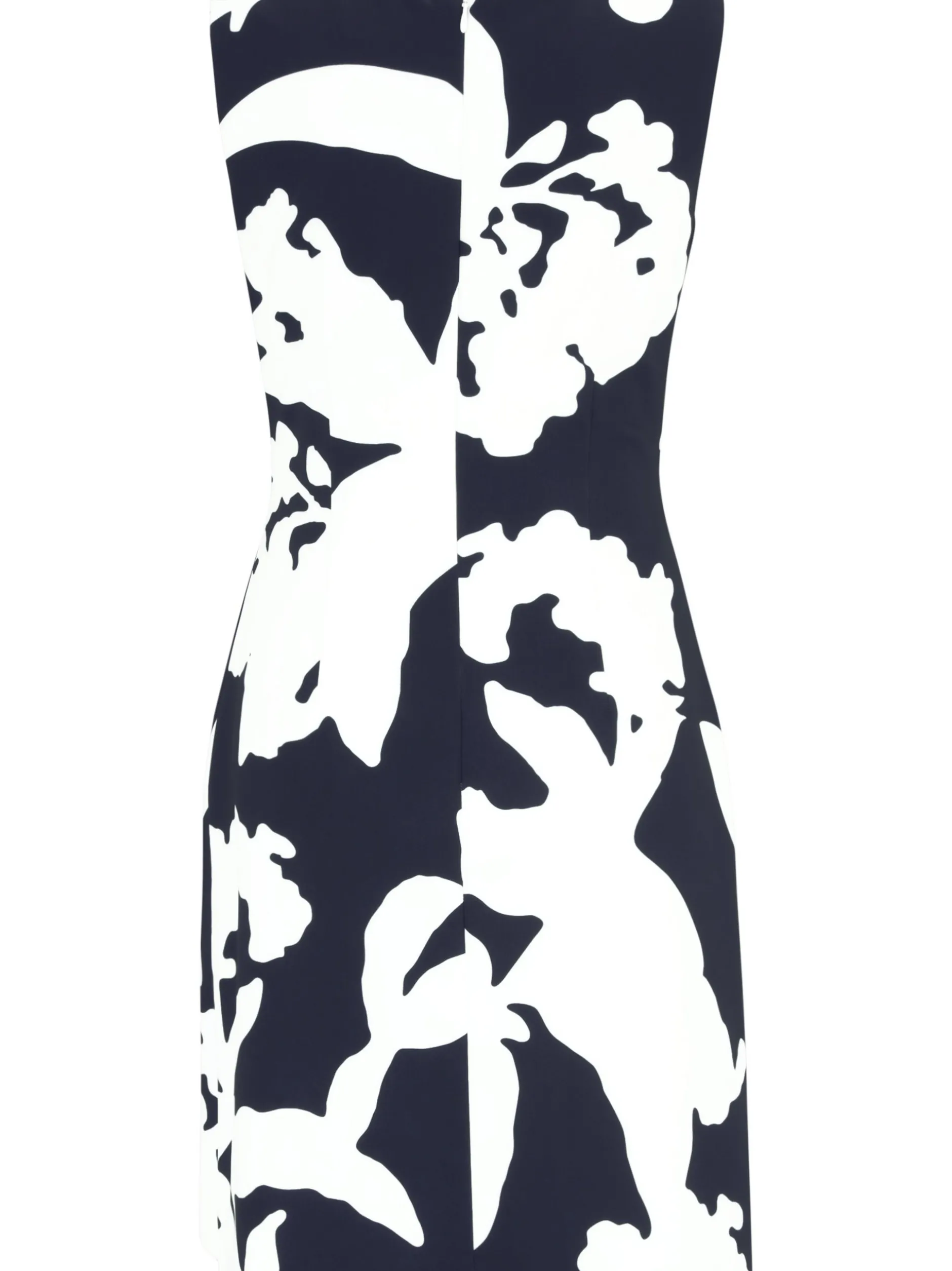 Vera Mont Damen Abendkleid in marine ecru - Länge: midi