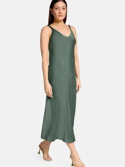 Vera Mont Damen Abendkleid in schilf