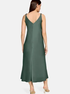 Vera Mont Damen Abendkleid in schilf