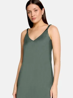Vera Mont Damen Abendkleid in schilf