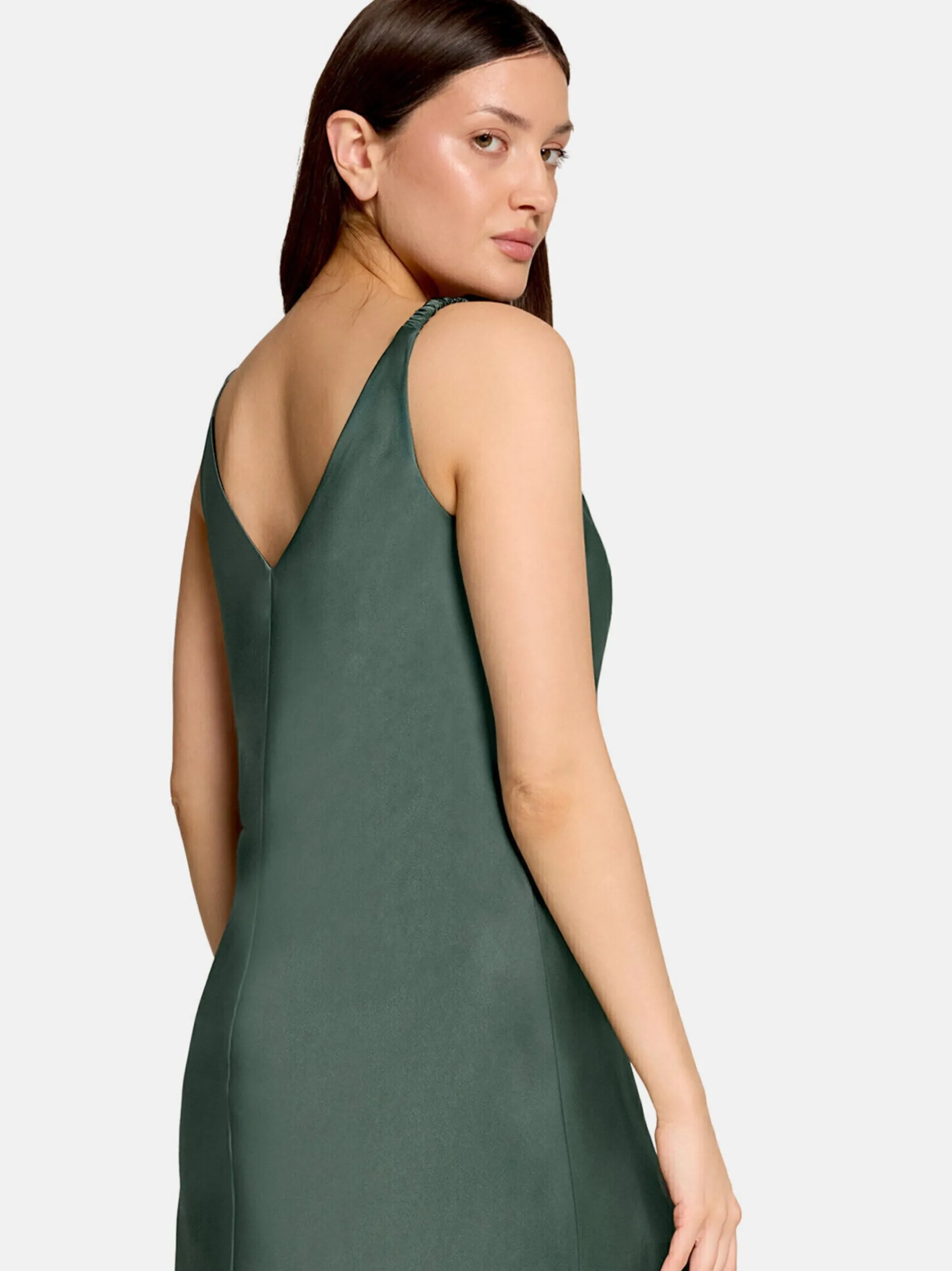 Vera Mont Damen Abendkleid in schilf