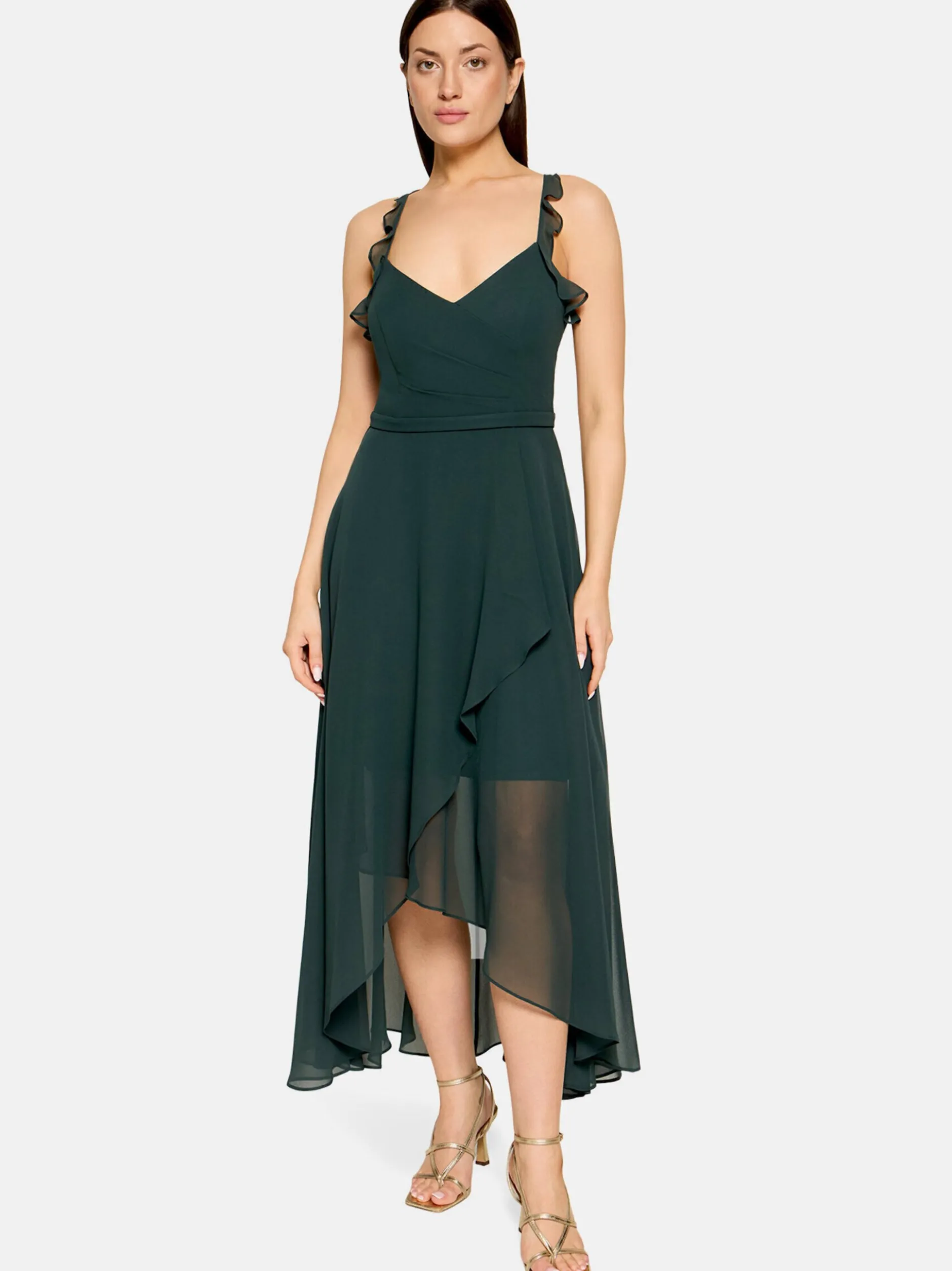 Vera Mont Damen Abendkleid in grün