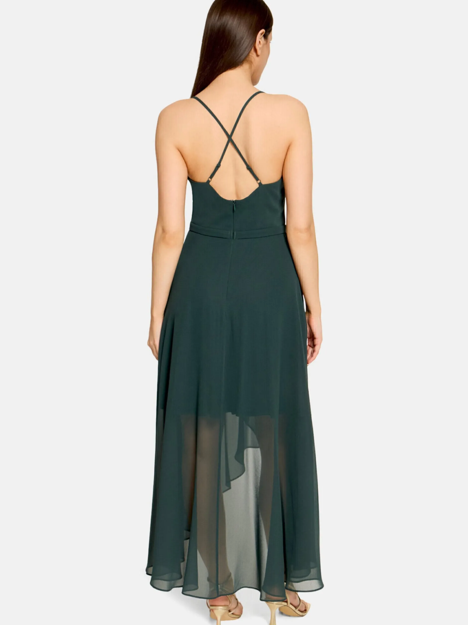 Vera Mont Damen Abendkleid in grün