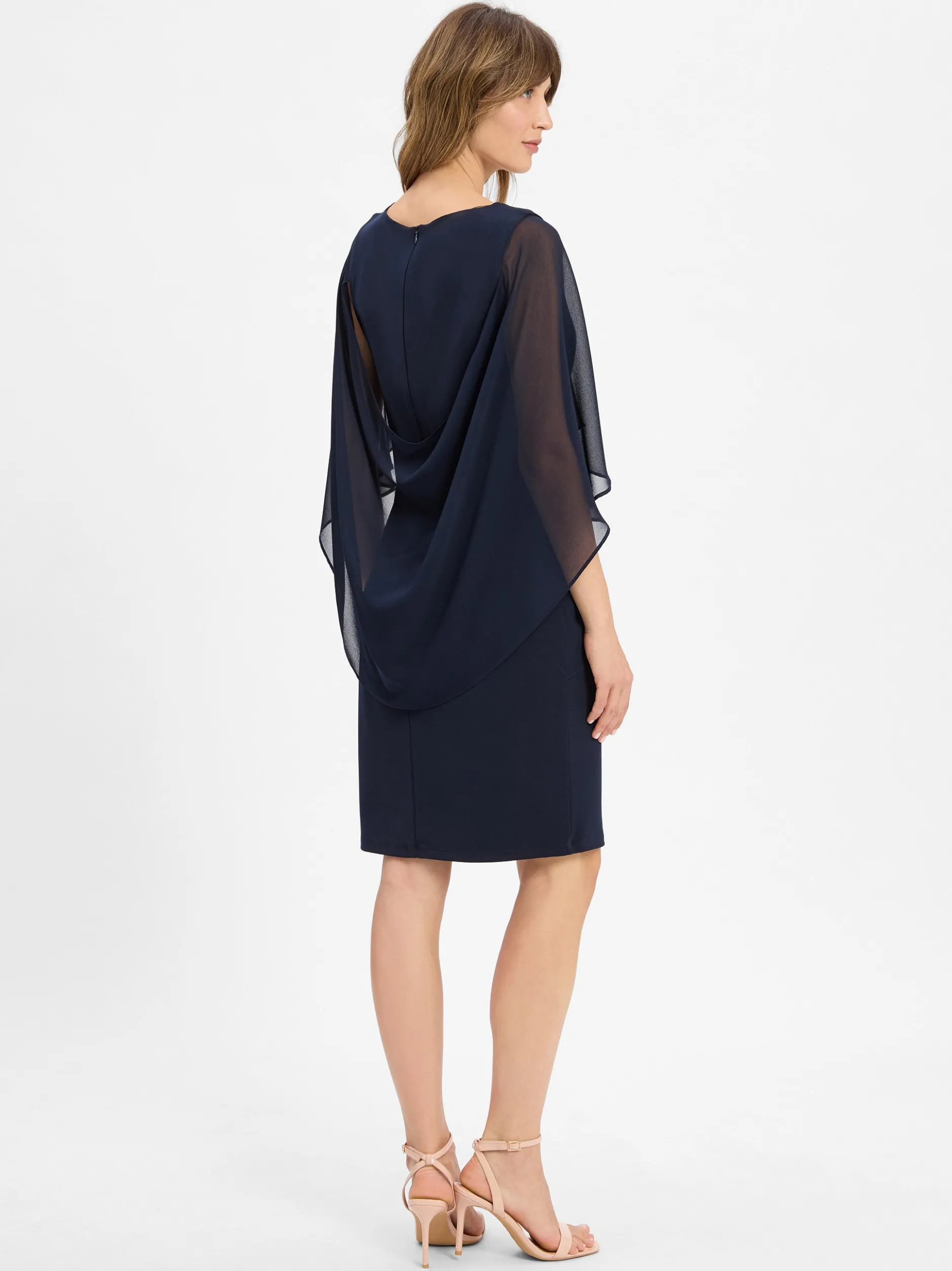 Vera Mont Damen Abendkleid - Noos in marine