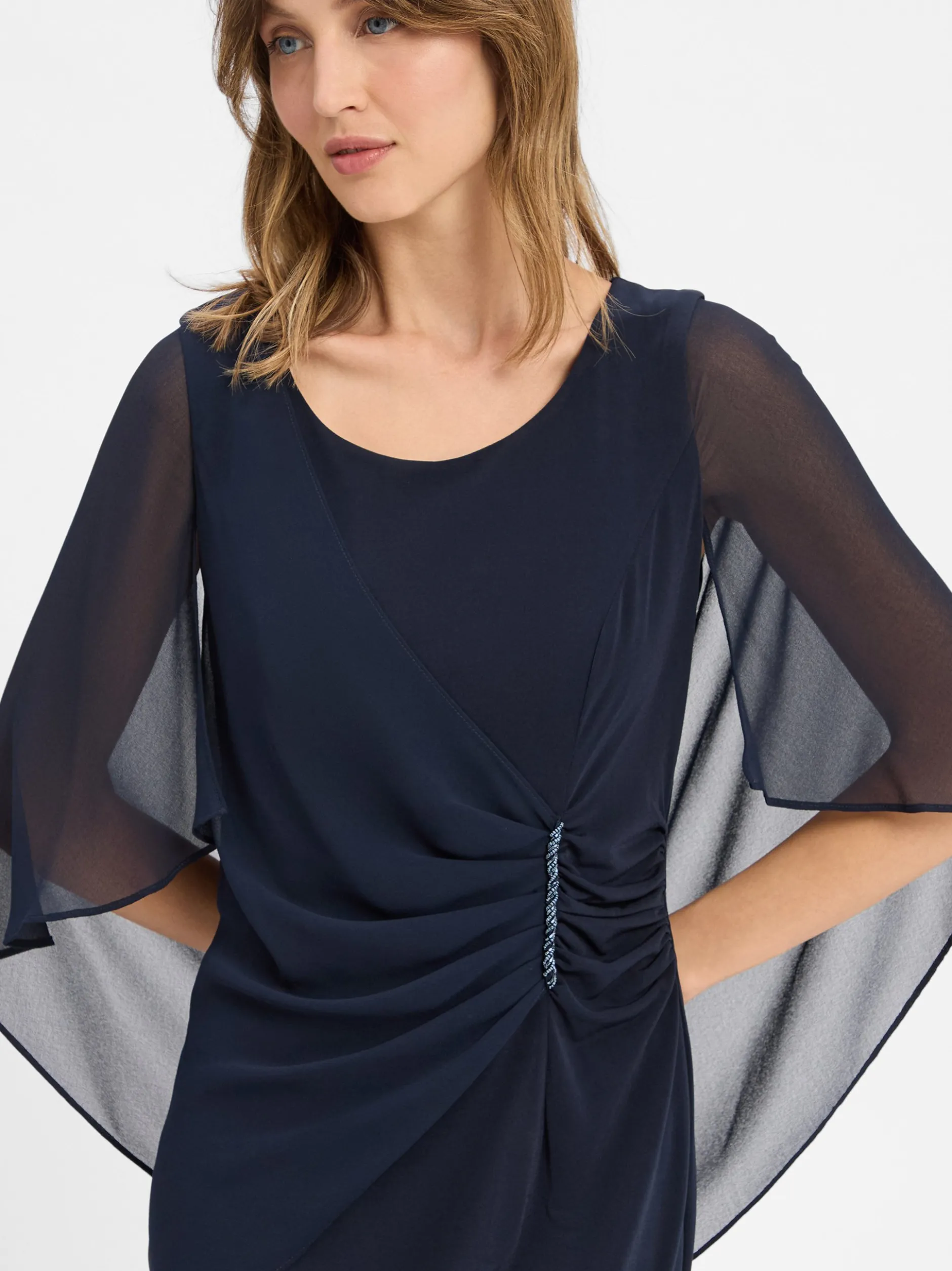 Vera Mont Damen Abendkleid - Noos in marine