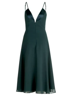 Vera Mont Damen Chiffonkleid in grün