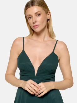 Vera Mont Damen Chiffonkleid in grün