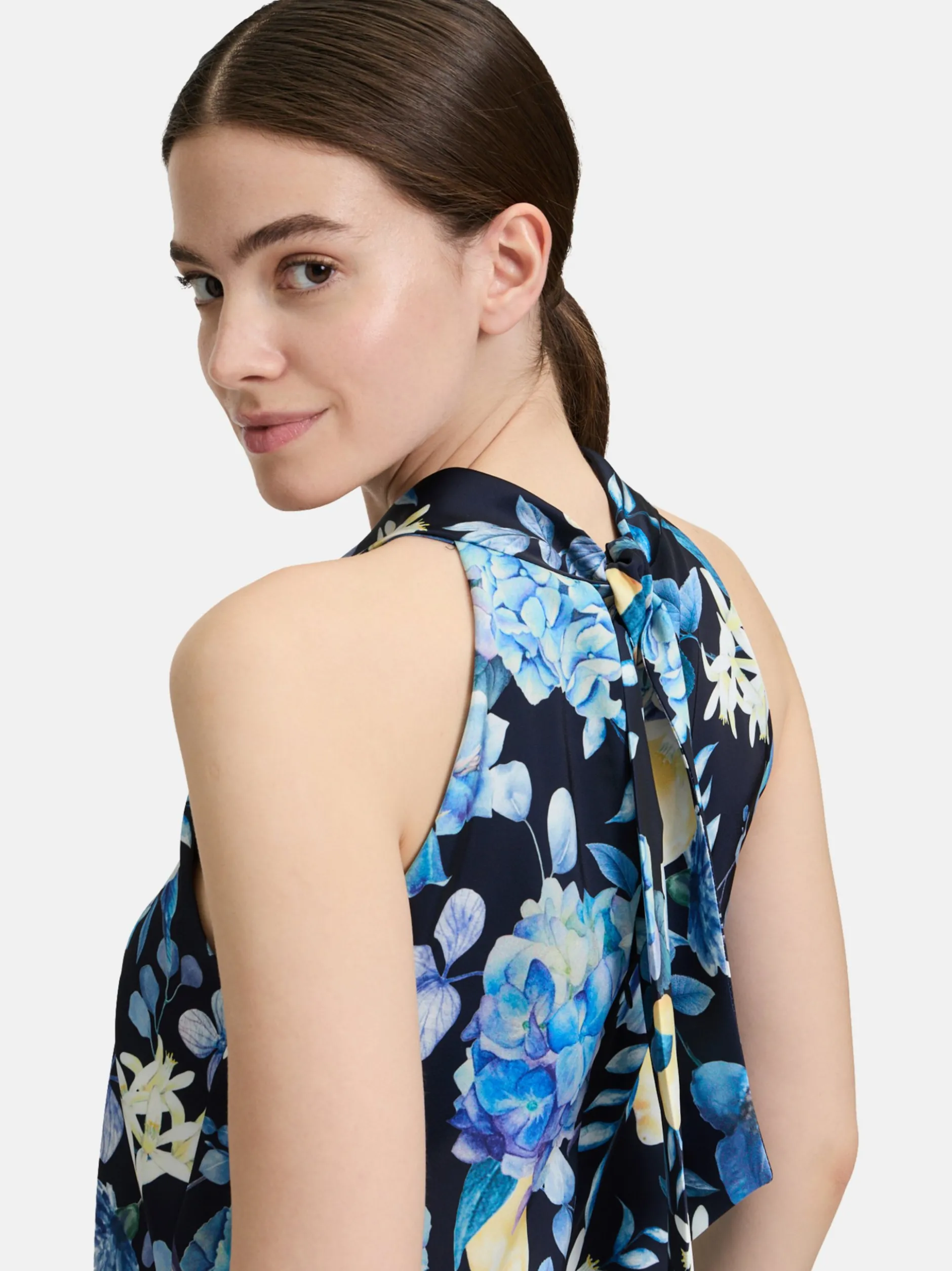 Vera Mont Damen Cocktailkleid in blau
