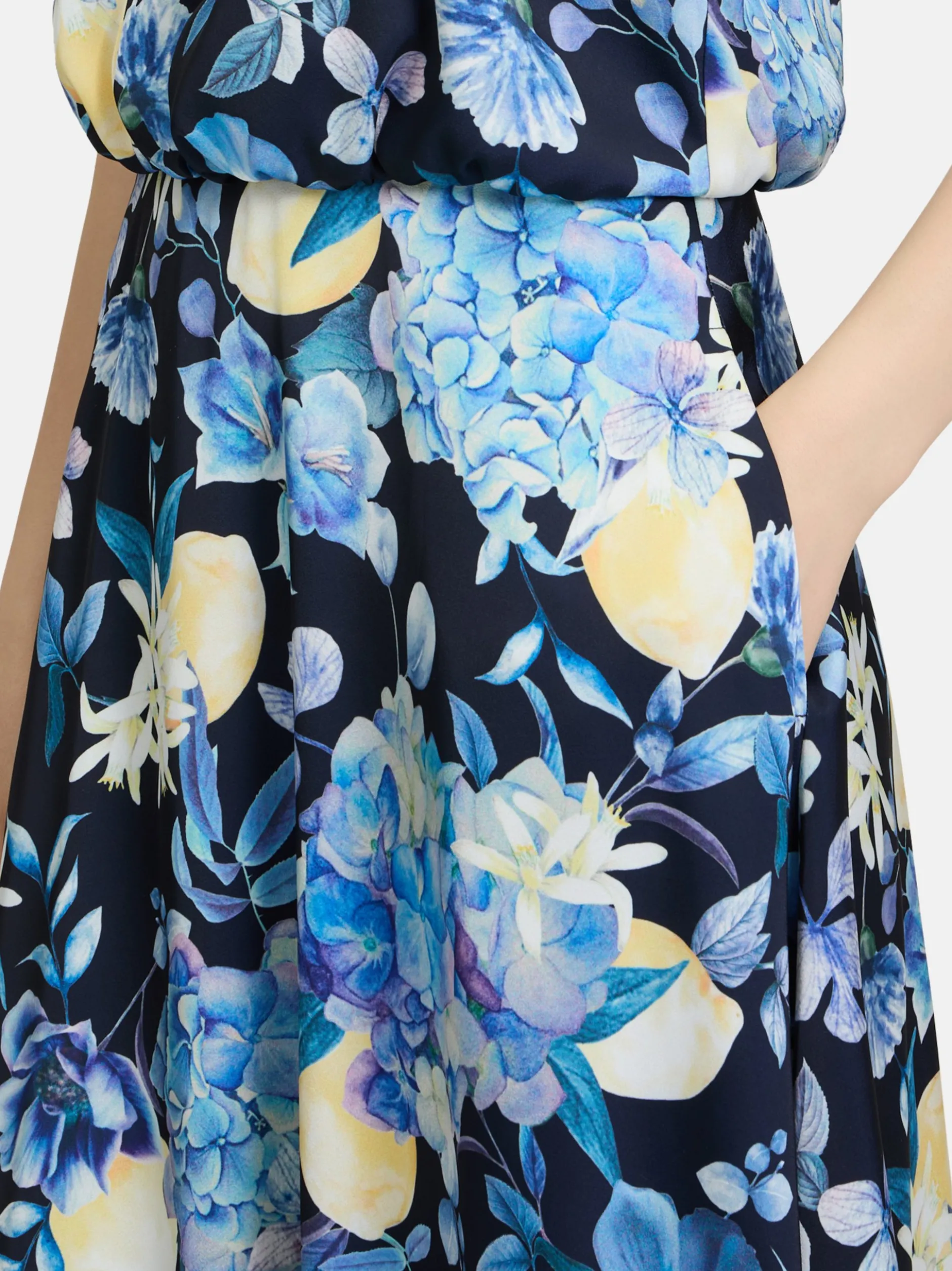 Vera Mont Damen Cocktailkleid in blau