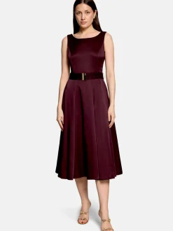Vera Mont Damen Cocktailkleid in aubergine