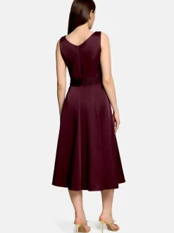Vera Mont Damen Cocktailkleid in aubergine
