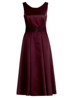 Vera Mont Damen Cocktailkleid in aubergine