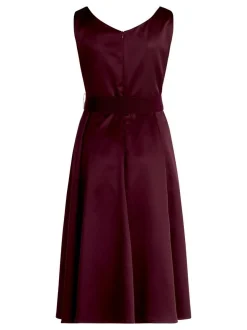 Vera Mont Damen Cocktailkleid in aubergine