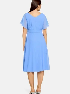 Vera Mont Damen Cocktailkleid in hellblau blau