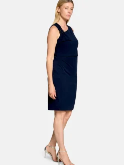 Vera Mont Damen Cocktailkleid in marine blau