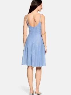 Vera Mont Damen Cocktailkleid in türkis mehrfarbig