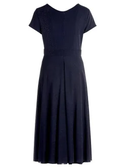 Vera Mont Damen Cocktailkleid in marine blau