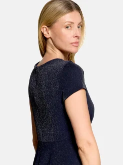 Vera Mont Damen Cocktailkleid in marine blau