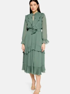 Vera Mont Damen Cocktailkleid in schilf